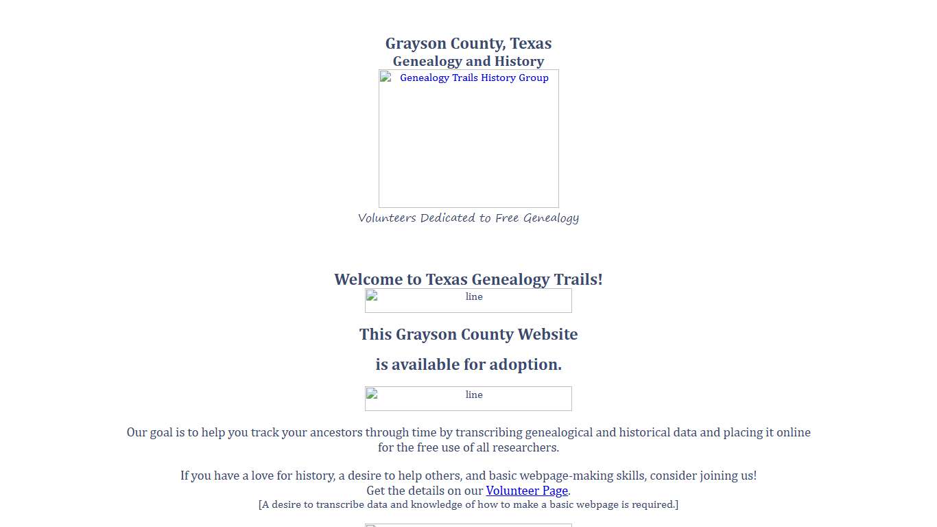 Grayson County, Texas - Genealogy Trails
